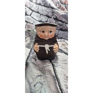 Vintage Goebel Monk Creamer Cup Friar Tuck1960 West Germany Coffee Bar EUC
